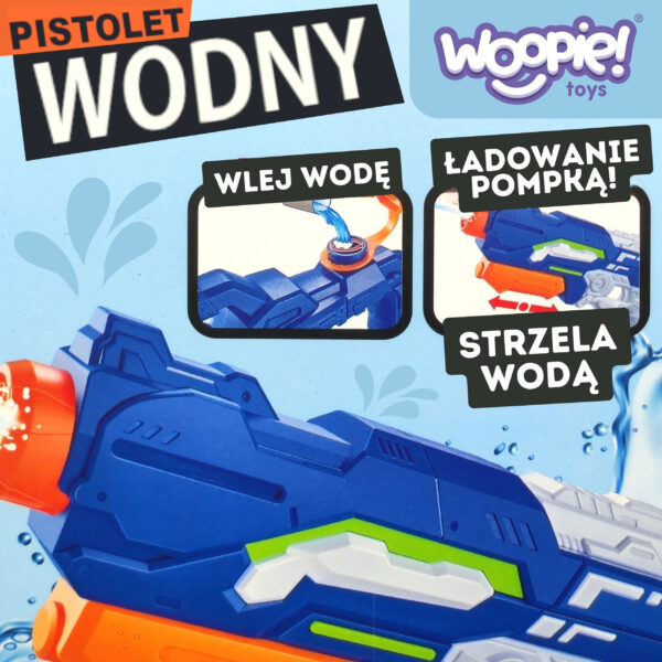 WOOPIE Pistolet na Wodę Ciśnienie Powietrza - 006