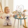 VIGA PolarB Drewniany Stolik Edukacyjny Manipulacyjny Przeplatanka Montessori - 005