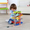 TOOKY TOY Kolorowa  Zjeżdżalnia Tor Dla Samochodów - 004