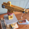 TOOKY TOY Dźwig Portowy Drewniany Zestaw - 004
