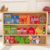 TOOKY TOY Drewniany Zestaw Budynków i Figurek Miasto - 001