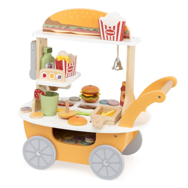 VIGA Minisklep z Hamburgerami – Kreatywna Zabawa w Odgrywanie Ról - 005