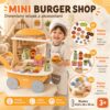 VIGA Minisklep z Hamburgerami – Kreatywna Zabawa w Odgrywanie Ról - 011