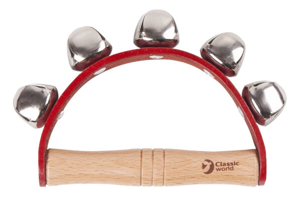 CLASSIC WORLD EDU Instrument Muzyczny Janczary Dzwoneczki dla Dzieci - 004
