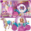 WOOPIE ROYAL Lalka Księżniczka Lily i Magiczny Powóz Karoca Akcesoria - 001