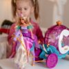 WOOPIE ROYAL Lalka Księżniczka Lily i Magiczny Powóz Karoca Akcesoria - 010