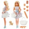 WOOPIE ROYAL Lalka Lily 30 cm Wiosenna Suknia Akcesoria Piesek Piknik - 004