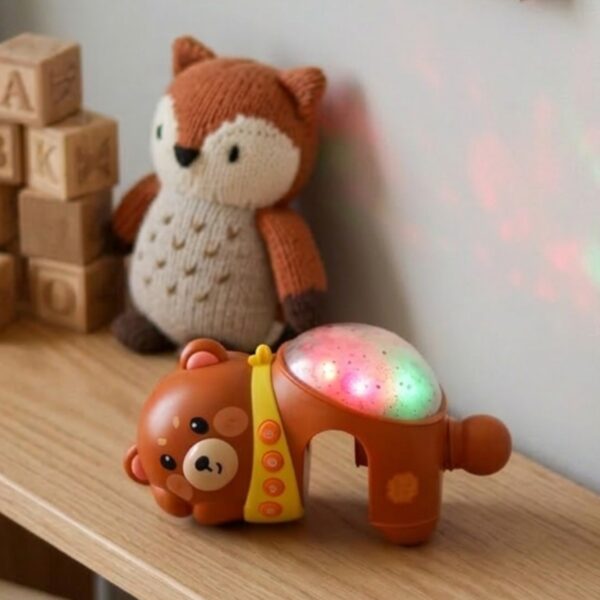 WOOPIE BABY Projektor Gwiazd Rzutnik Lampka Nocna dla Dzieci Miś - 002