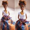 WOOPIE ROYAL Lalka Lili Mulatka w Eleganckiej Sukni - 005