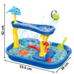 WOOPIE Stolik Wodny Wodospad Delfinek 11el. - 006