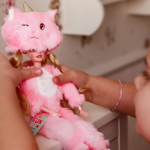WOOPIE ROYAL Lalka Emi w Różowym Przebraniu Misia - 004