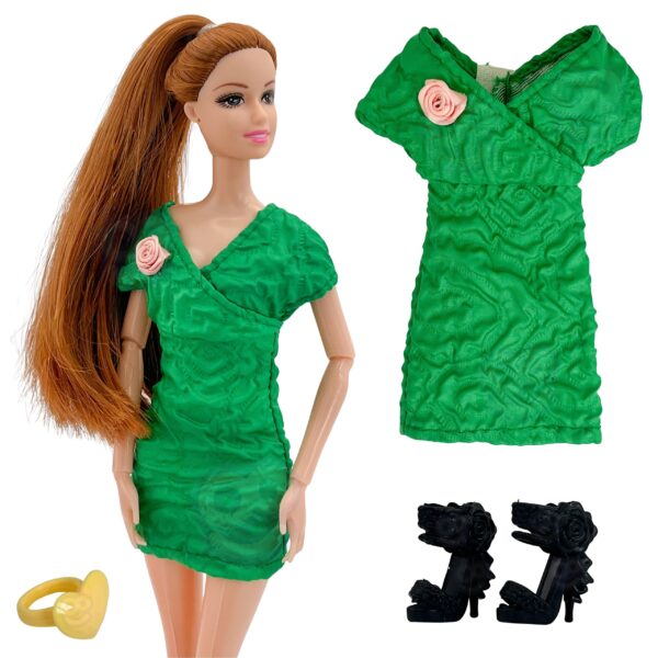WOOPIE ROYAL Lalka Emi 30 cm - 12 Ukrytych Niespodzianek + Ubranka i Dodatki - 004