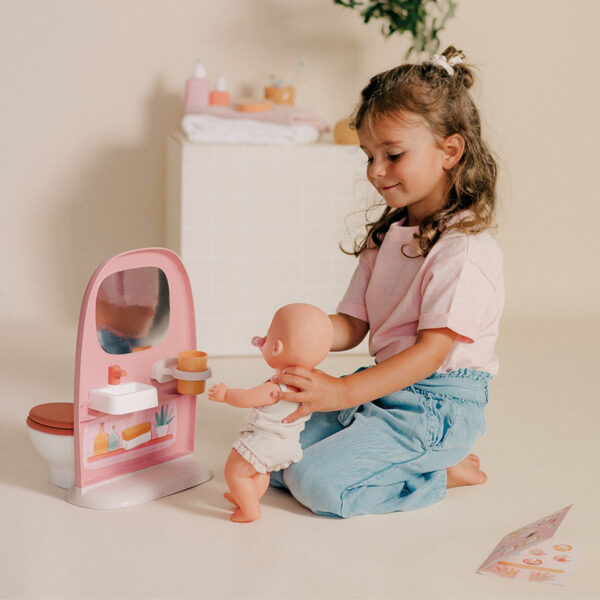 SMOBY Baby Nurse - Dwustronna toaleta Dla lalki 42 cm - 006