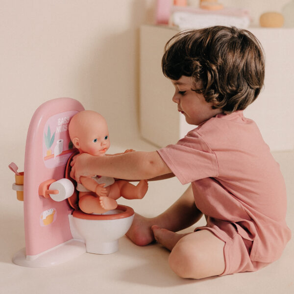 SMOBY Baby Nurse - Dwustronna toaleta Dla lalki 42 cm - 007