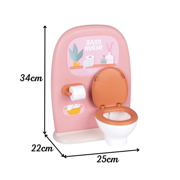 SMOBY Baby Nurse - Dwustronna toaleta Dla lalki 42 cm - 008