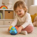 WOOPIE BABY Wańka Wstańka Słonik Grzechotka Sensoryczna Interaktywna 6m+ - 002