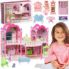 WOOPIE Domek Dla Lalek Willa Ogrodowa 156el. - 001