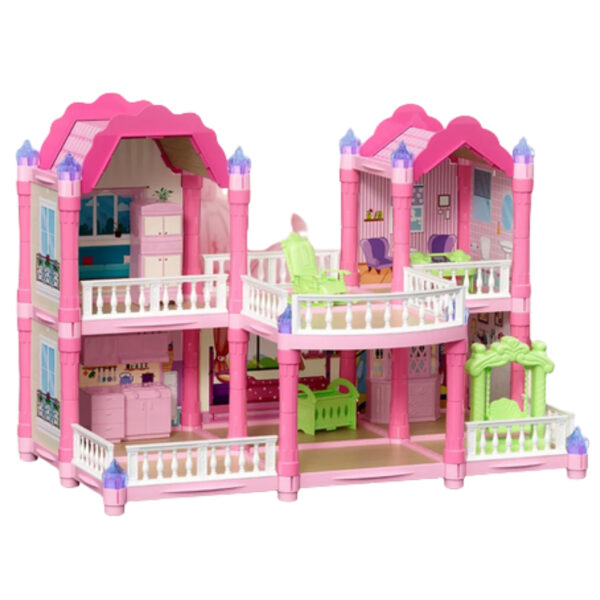 WOOPIE Domek Dla Lalek Willa Ogrodowa 156el. - 008