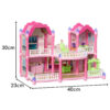 WOOPIE Domek Dla Lalek Willa Ogrodowa 156el. - 011