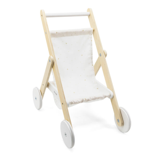 VIGA PolarB Drewniany Wózek dla Lalek - 005