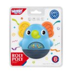 WOOPIE BABY Wańka Wstańka Słonik Grzechotka Sensoryczna Interaktywna 6m+ - 004
