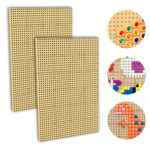 MASTERKIDZ Tablica Naukowa Kreatywna STEM Zestaw 2 Sztuki + Panel Montażowy 120x80cm - 001