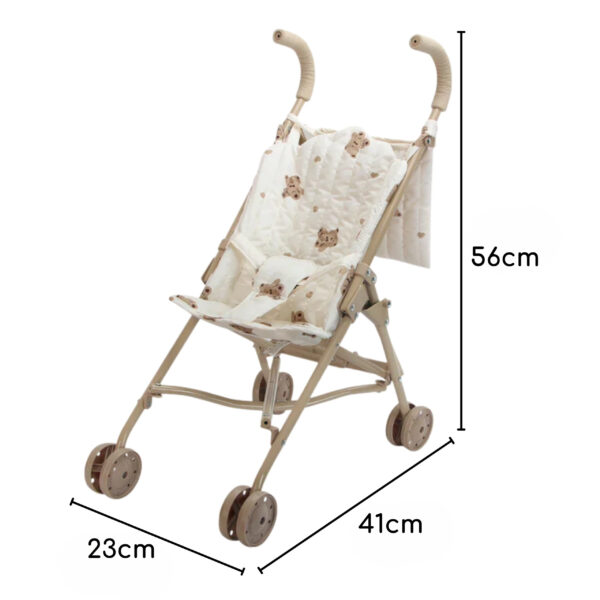 WOOPIE ROYAL Wózek Dla Lalek Spacerówka Vintage Teddy Bear - 010