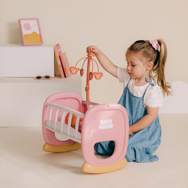 SMOBY Baby Nurse Kołyska z karuzelką - 004