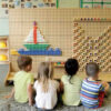 MASTERKIDZ  Wolnostojąca Tablica Naukowa Kreatywna STEM 166 x 125 - 002