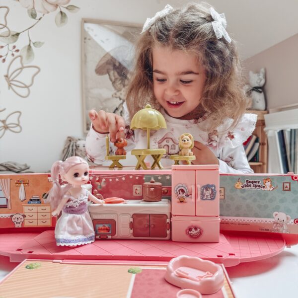 WOOPIE Kamper 2w1 Domek XXL Zestaw dla Lalek - 004
