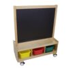 MASTERKIDZ Dwustronna Tablica Kredowa i Magnetyczna Do Pisania