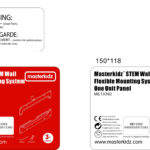MASTERKIDZ STEM- System Montażowy Flex Do Tablic Edukacyjnych - 006