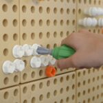 MASTERKIDZ Zestaw Narzędzia Z Wkrętarką 8 Elementów Do Tablicy Naukowo-Kreatywnej STEM - 005