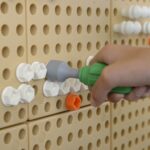 MASTERKIDZ Zestaw Narzędzia Z Wkrętarką 8 Elementów Do Tablicy Naukowo-Kreatywnej STEM - 006