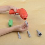MASTERKIDZ Zestaw Narzędzia Z Wkrętarką 8 Elementów Do Tablicy Naukowo-Kreatywnej STEM - 008