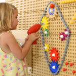 MASTERKIDZ Koła Zębate Zbuduj Własny Mechanizm - Tablica Naukowo-Kreatywna STEM - 003