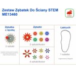 MASTERKIDZ Koła Zębate Zbuduj Własny Mechanizm - Tablica Naukowo-Kreatywna STEM - 006
