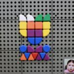 MASTERKIDZ Geometryczne Elementy Tablic 256 szt - 002