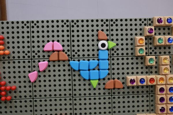 MASTERKIDZ Geometryczne Elementy Tablic 256 szt - 005