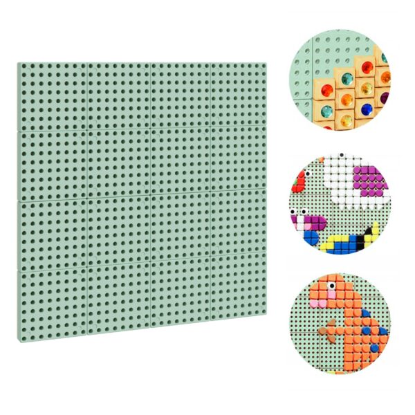 MASTERKIDZ Panel Ścienny Tablica Naukowa Kreatywna STEM Tablica na zewnątrz Outdoor + Panel Monatażowy 80 x 80 (cm)