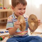 CLASSIC WORLD EDU Instrument Muzyczny Talerze Perkusyjne (15 cm) dla Dzieci 2 szt. - 002