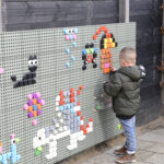 MASTERKIDZ Zestaw Kołeczki w kształcie figur geometrycznych 64szt do tablic STEM - 008
