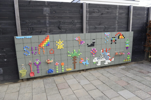 MASTERKIDZ Zestaw Kołeczki w kształcie figur geometrycznych 64szt do tablic STEM - 011
