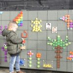 MASTERKIDZ Zestaw Kołeczki w kształcie figur geometrycznych 64szt do tablic STEM - 002