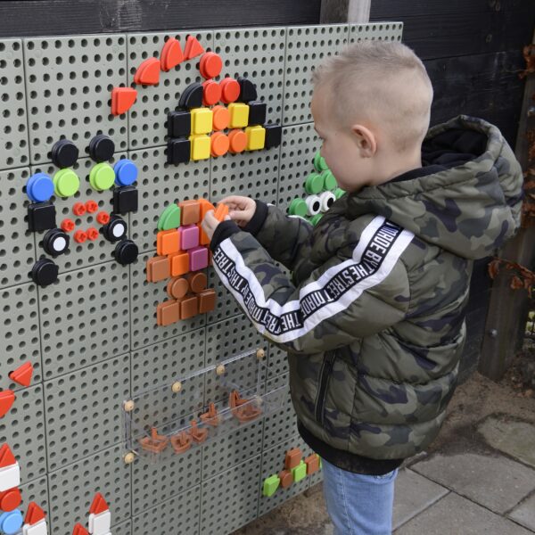 MASTERKIDZ Zestaw Kołeczki w kształcie figur geometrycznych 64szt do tablic STEM - 003