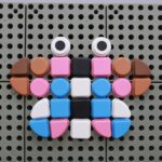 MASTERKIDZ Zestaw Kołeczki w kształcie figur geometrycznych 64szt do tablic STEM - 009