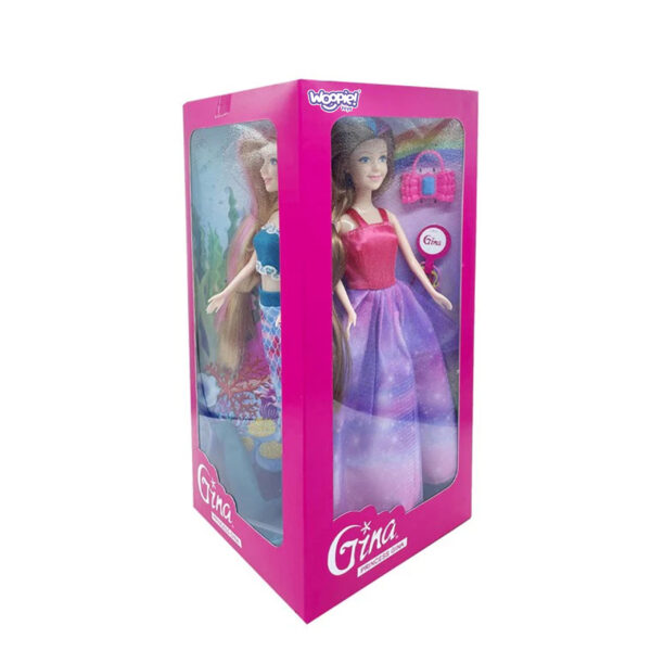 WOOPIE Zestaw 4 Magicznych Księżniczek - Box Lalek 4w1 z Akcesoriami - 014