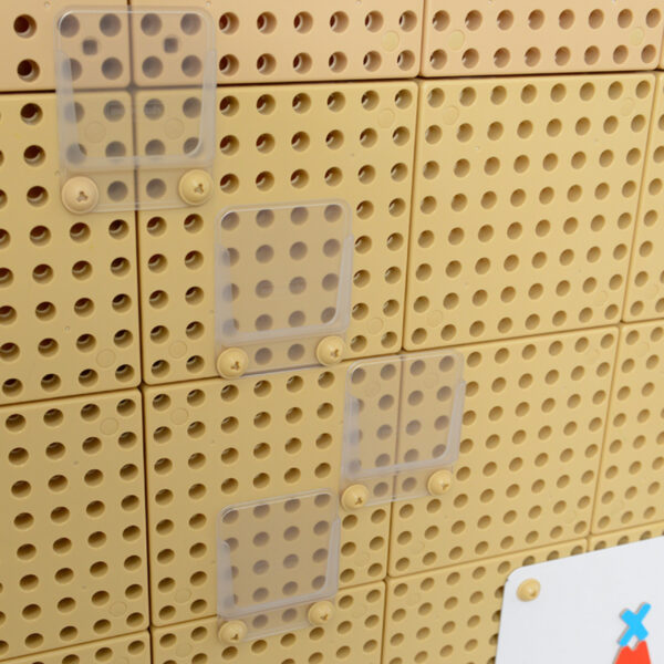 MASTERKIDZ Przezroczysta Kieszonka Na Zdjęcia Karty Etui 6 szt. - 006