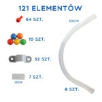MASTERKIDZ System Rur Do Tablicy STEM 121 elementów - 001