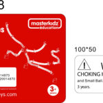 MASTERKIDZ System Rur Do Tablicy STEM 121 elementów - 008